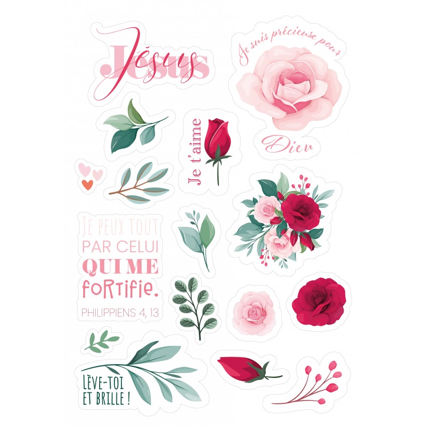 LOT 3 PLANCHES D'AUTOCOLLANTS – Image 4