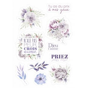 LOT 3 PLANCHES D&rsquo;AUTOCOLLANTS