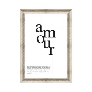 AFFICHE MINIMALISTE [1JEAN 4]