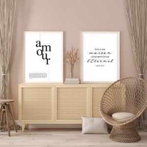 AFFICHE MINIMALISTE [JOSUE 24]