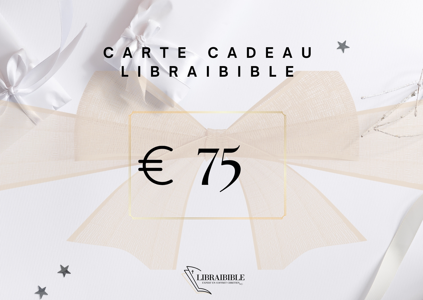 CARTE CADEAUX 75€