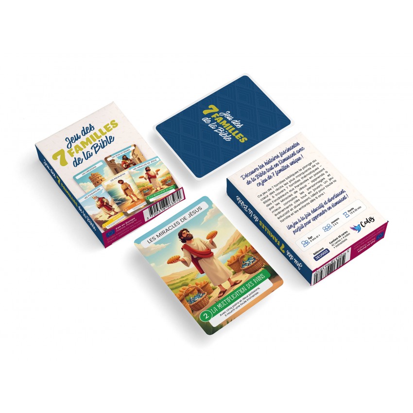 Jeu de cartes "Les familles de la Bible" – Image 2
